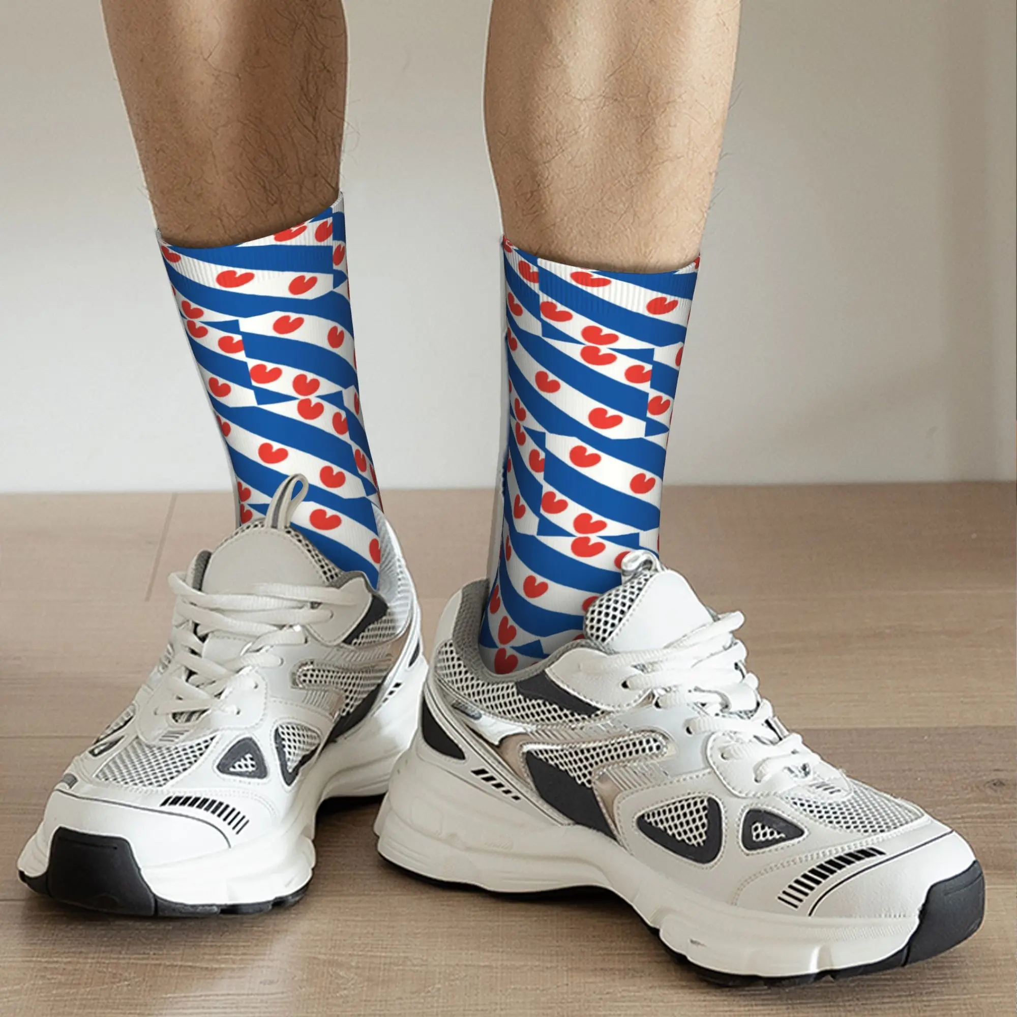 Custom Friesland Flag Men's Cr - огляд і ціна Dress Sock Men
