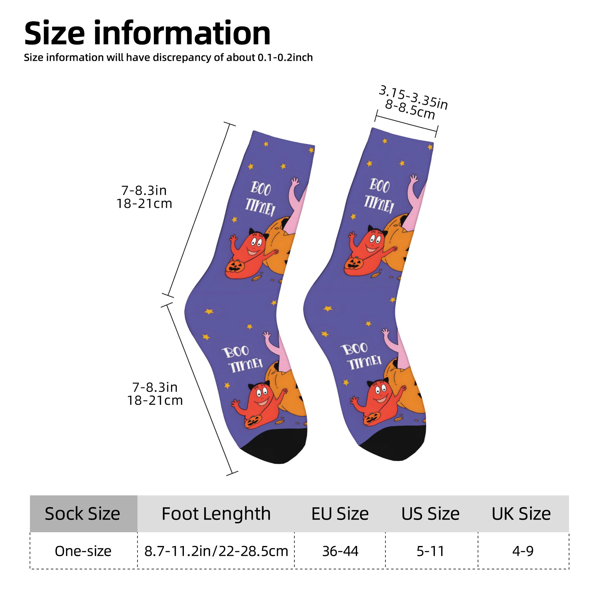 Custom Funny Cartoon Barbapapa - огляд і ціна Dress Sock Men