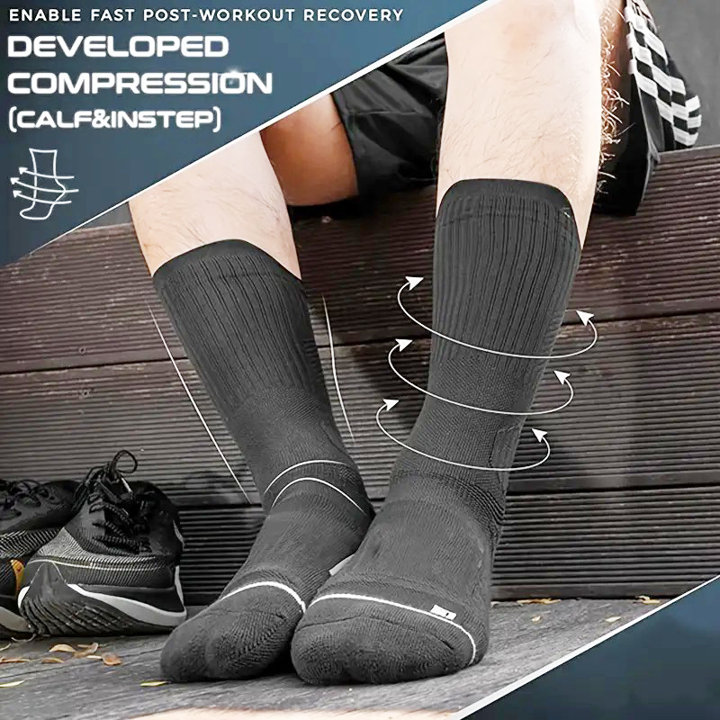 1/5 Pair Men Towel Bottom Bask - огляд і ціна Athletic Sock Cushion